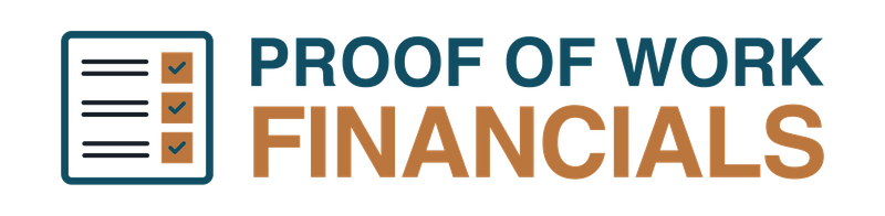 PoWF — Proof of Work Financials
